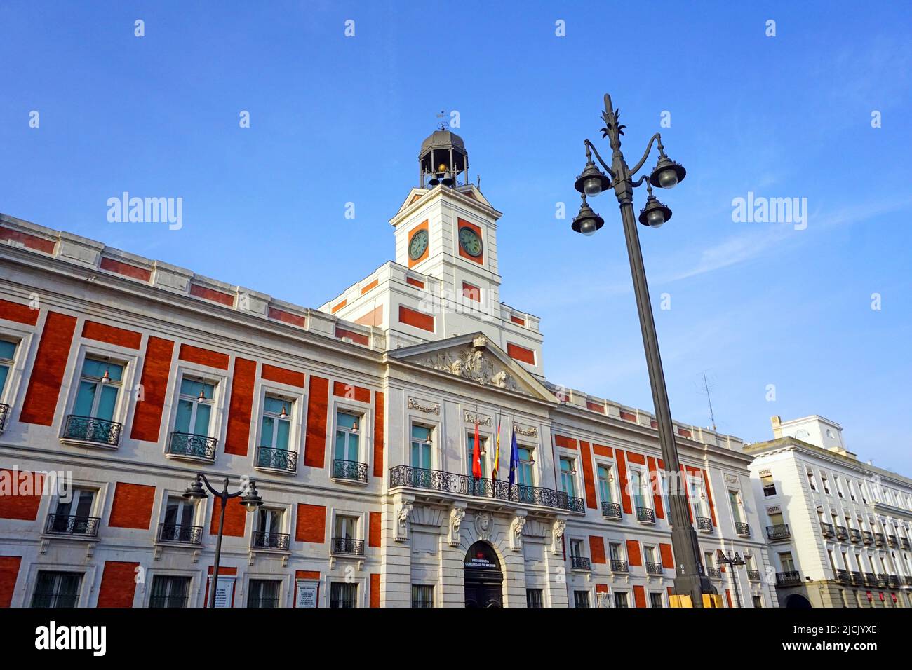 Plaza Mayor,Madrid Spain Stock Photo