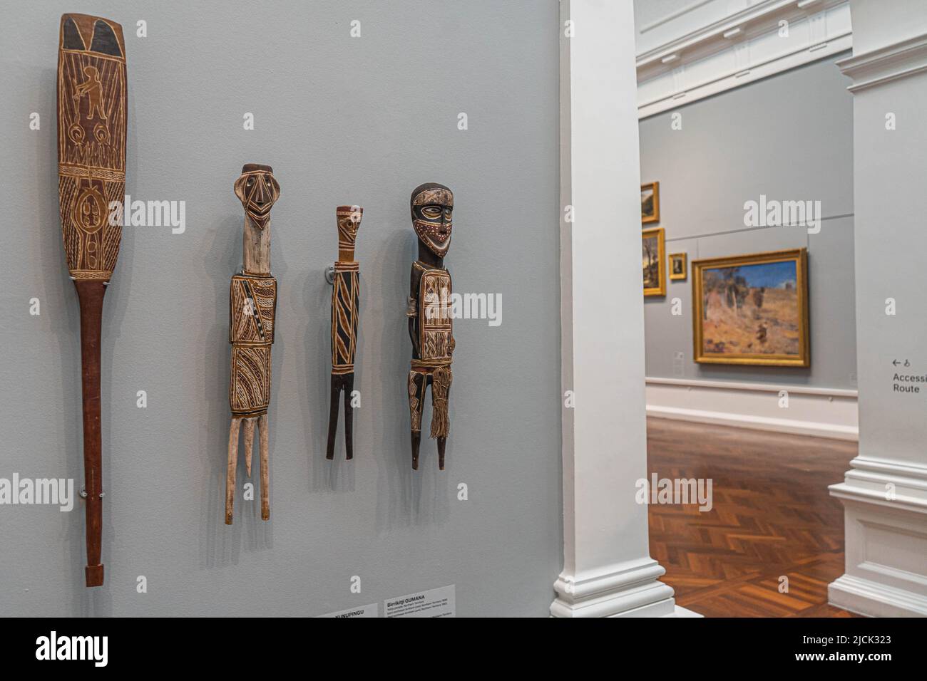 14 June 2022 Paintings and sculptures at the Art Gallery of South