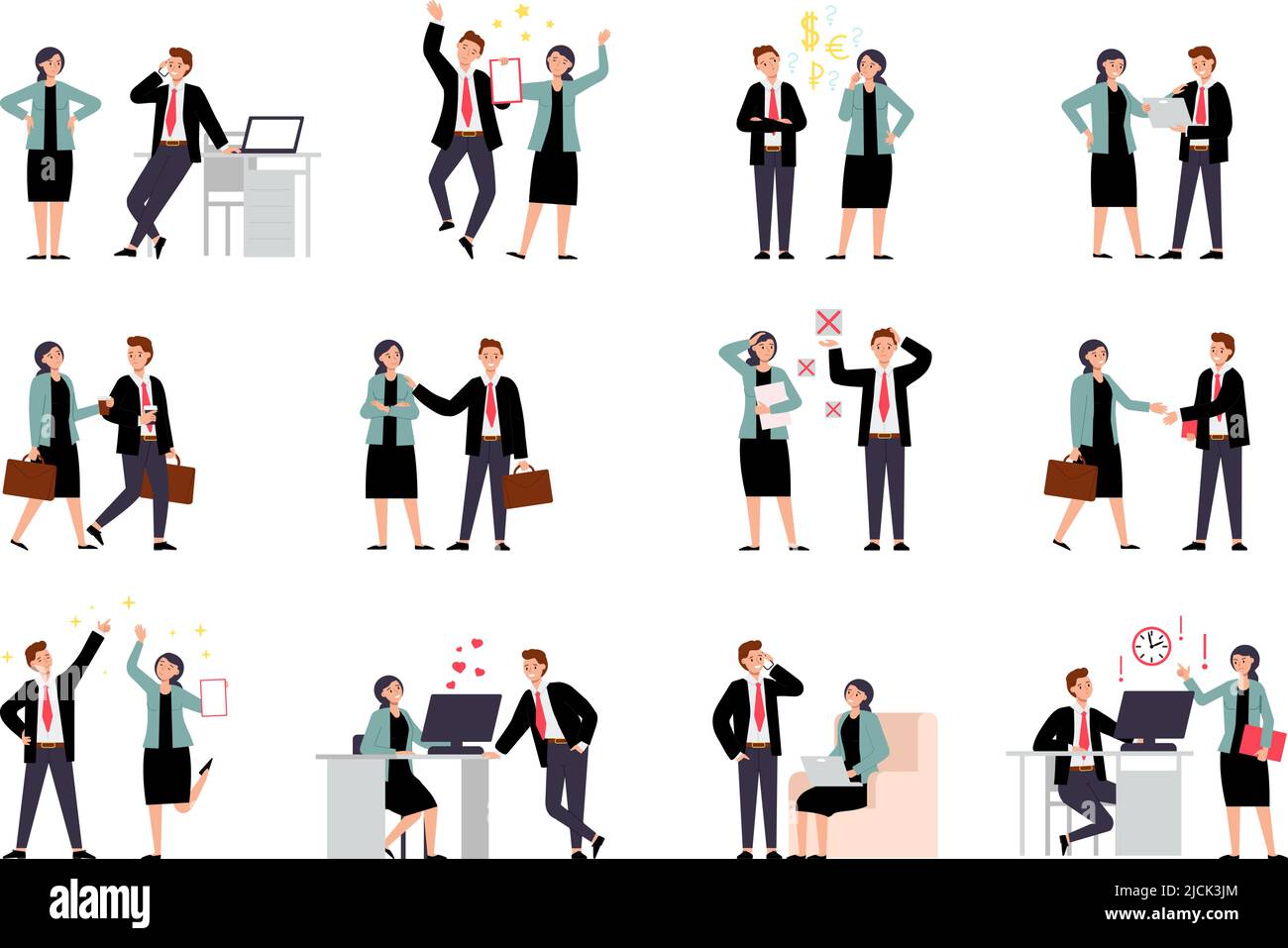 Time management fail Stock Vector Images - Alamy