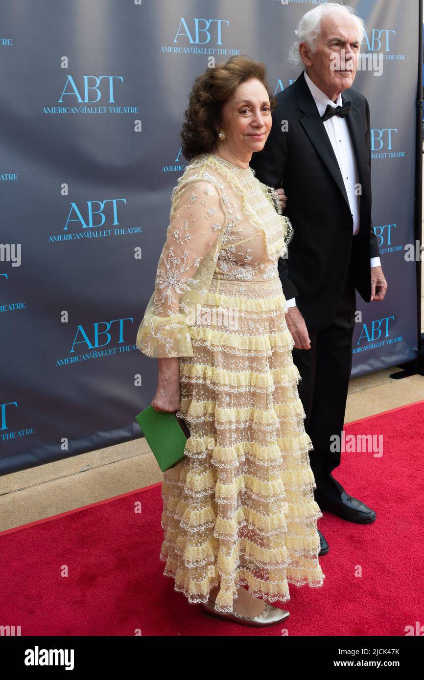 New York, USA. 13th June, 2022. Ricki Gail and Robert Conway attend the American Ballet Theatre June Gala at David H. Koch Theater at Lincoln Center in New York, New York on June 13, 2022. (Photo by Gabriele Holtermann/Sipa USA) Credit: Sipa USA/Alamy Live News Stock Photo