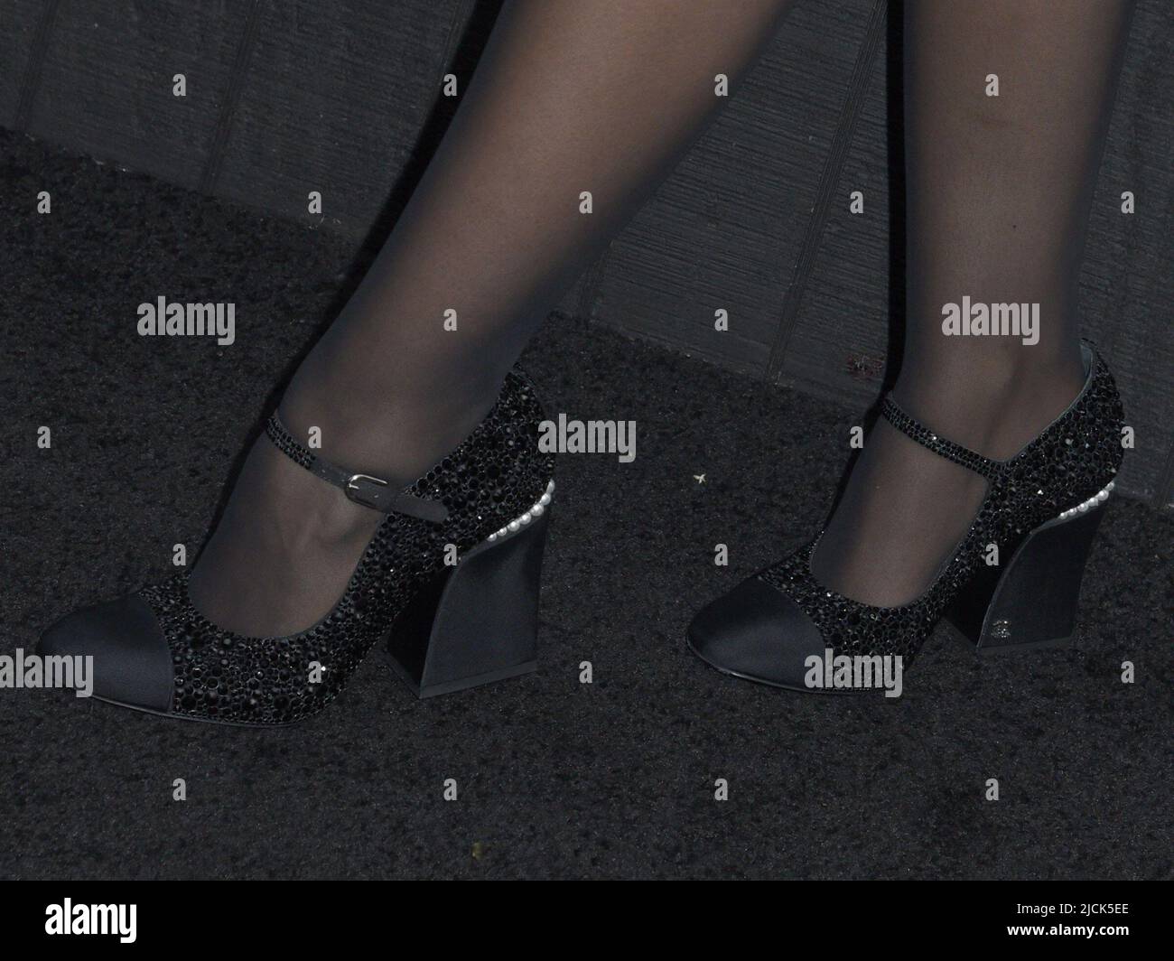 New York, NY, USA. 13th June, 2022. Whitney Peak's CHANEL shoes at
