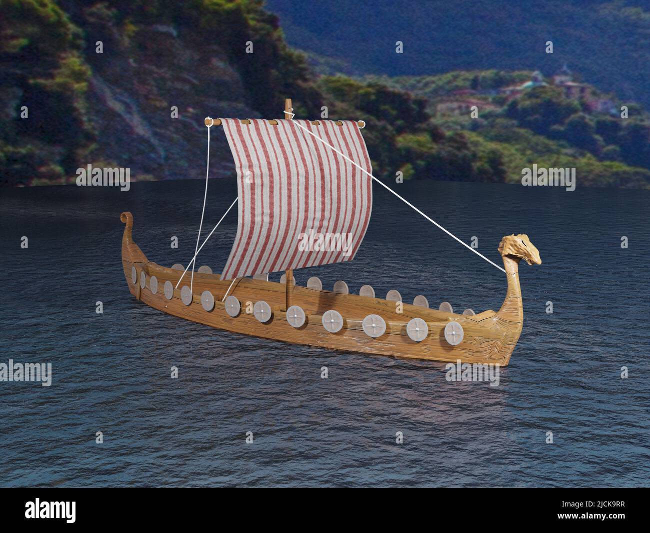 Viking drakkar hi-res stock photography and images - Alamy