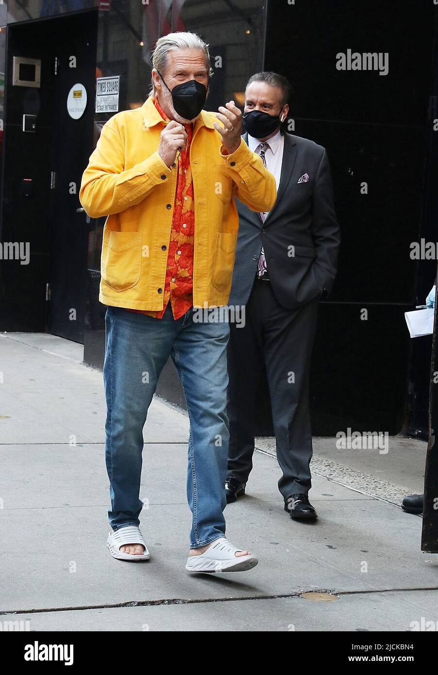 New York, NY, USA. 13th June, 2022. Jeff Bridges seen at Good Morning