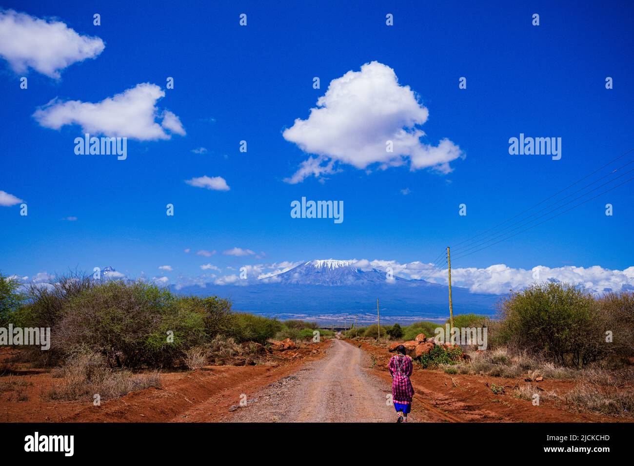 Mount Kilimanjaro Dormant Volcano In United Republic Of Tanzania Kibo ...