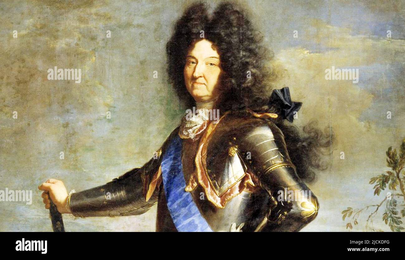 LOUIS XIV (1638-1715) King of France Stock Photo