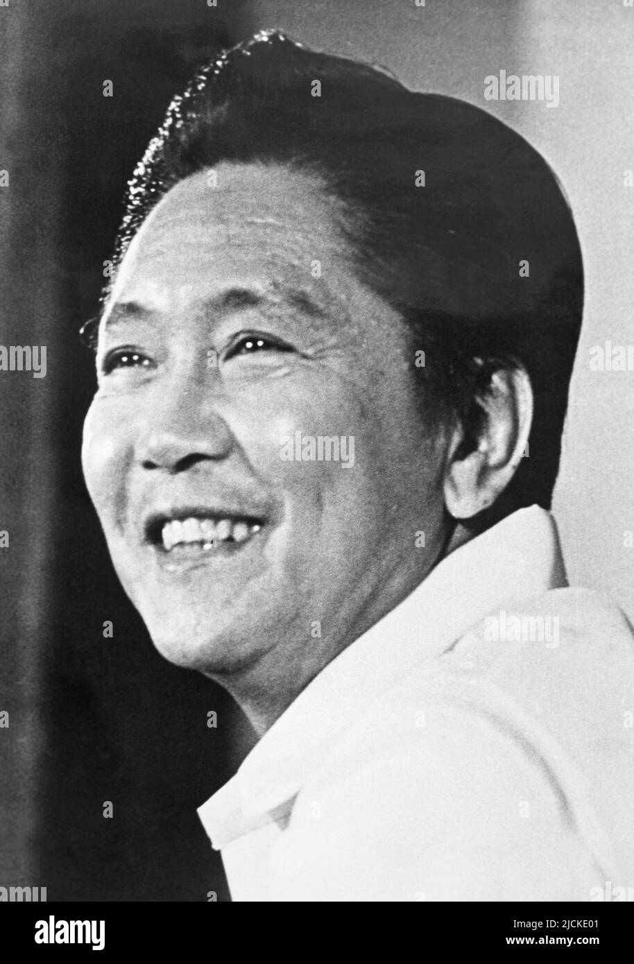 Philippines Former President Ferdinand Emmanuel Marcos Stock Photo