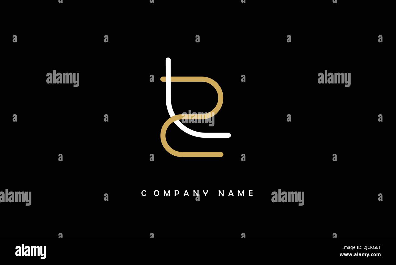LZ, ZL Alphabets Letters Logo Monogram Stock Vector