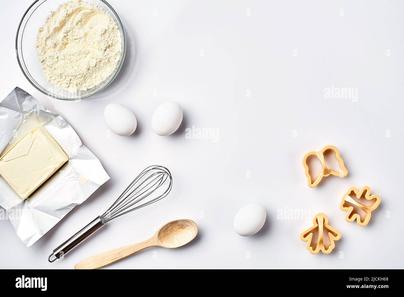 Preparation of the dough. Ingredients for the dough flour, butter