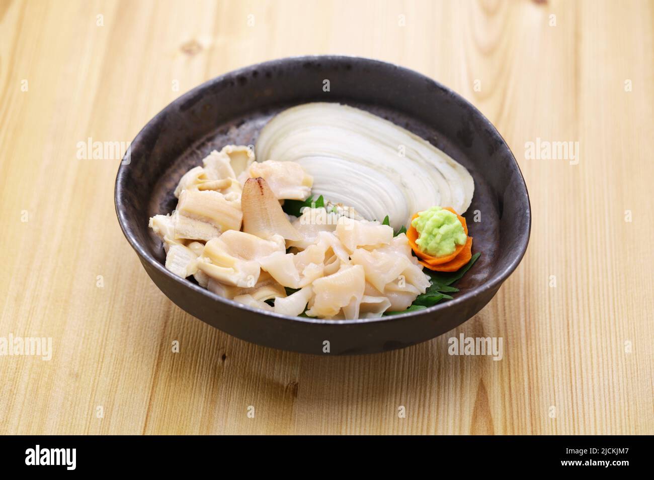 Siromiru (Japanese geoduck ) sashimi Stock Photo Alamy