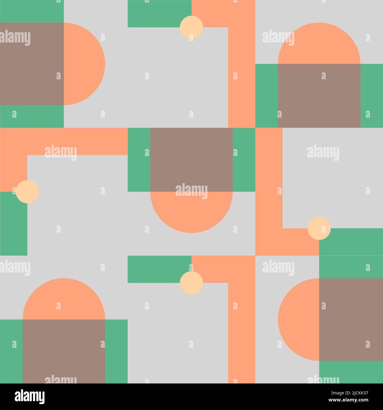 Vector seamless geometric pattern. Abstract retro background design ...