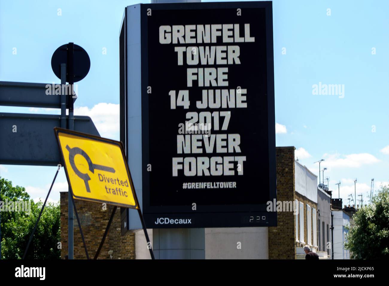 Grenfell Tower, London, UK. June 14th, The June 2017 disaster, which