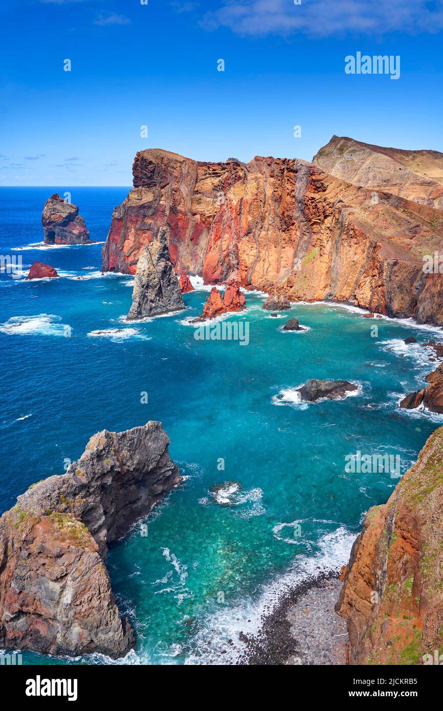 Ponta Sao Lourenco peninsula, Madeira Island, Portugal Stock Photo