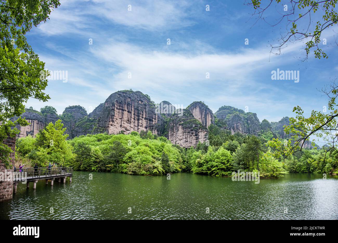 Yingtan city, jiangxi province, the dragon bath pool Stock Photo