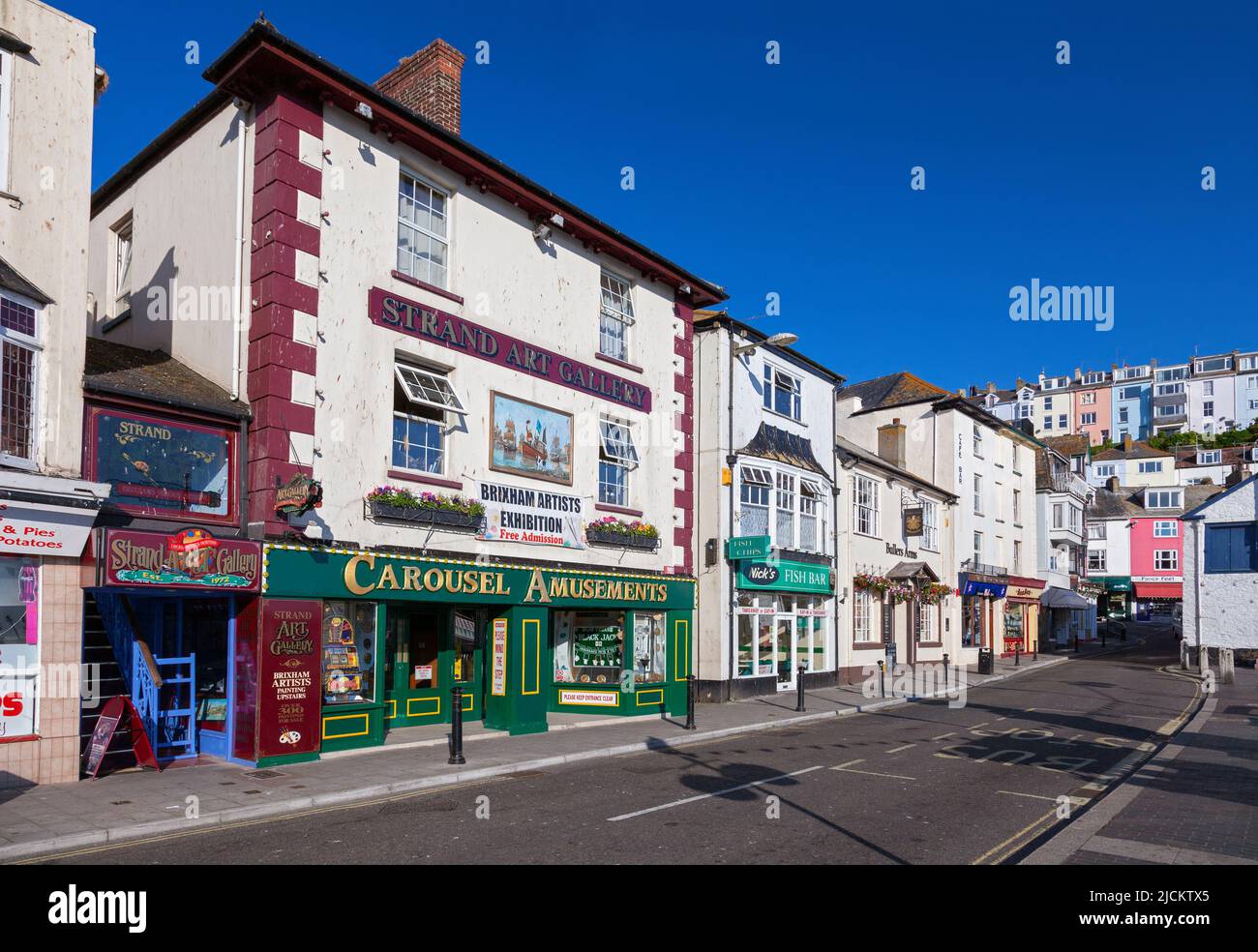 UK, England, Devon, Torbay, Brixham, Traditional Galleries, Pub and