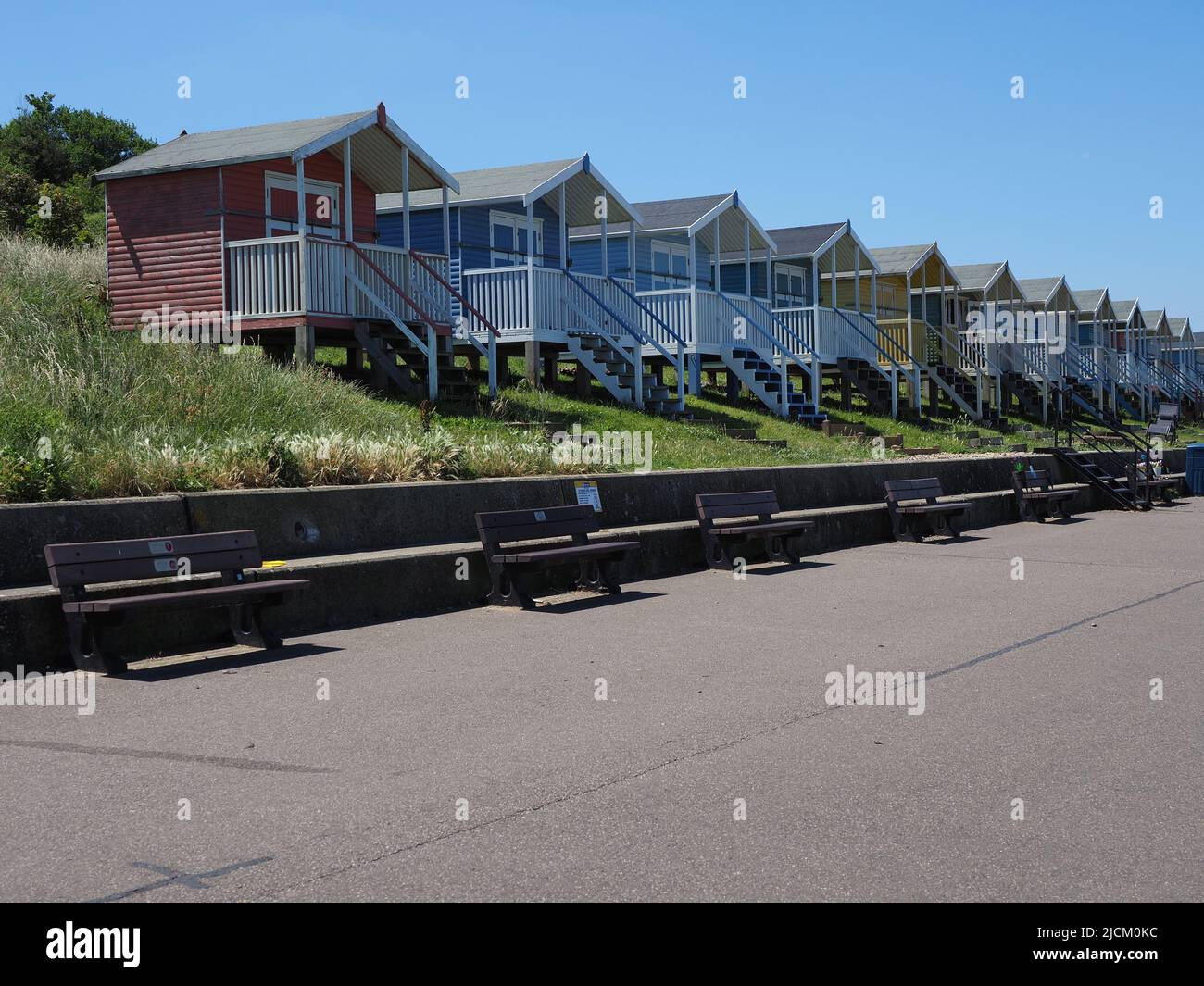 Minster on Sea, Kent, UK. 14th June, 2022. Minster on Sea in Kent has