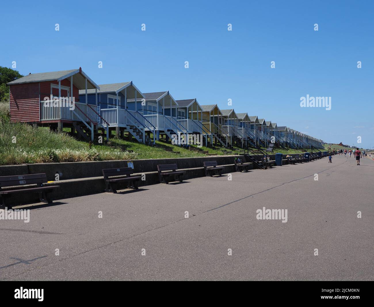 Minster on Sea, Kent, UK. 14th June, 2022. Minster on Sea in Kent has