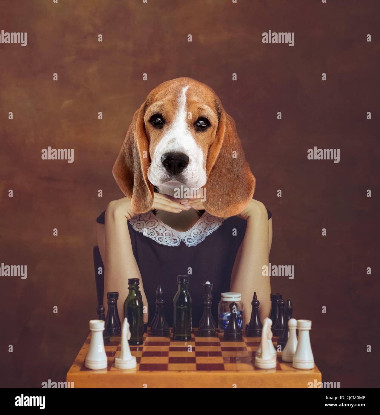 Chess painting hi-res stock photography and images - Alamy