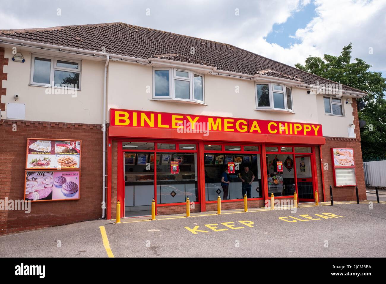 Binley Mega Chippy Coventry Made Famous By A Viral Tik Tok Video 