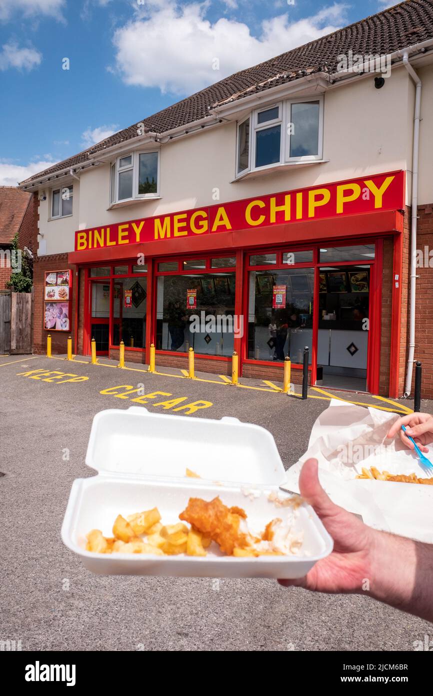 Binley Mega Chippy Coventry As Seen In A Viral TikTok Video With 