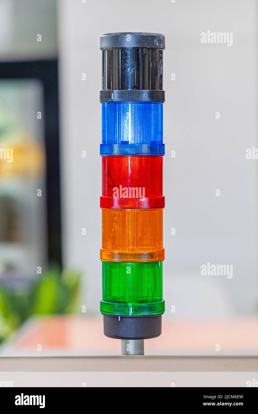 Led signal tower light hires stock photography and images Alamy
