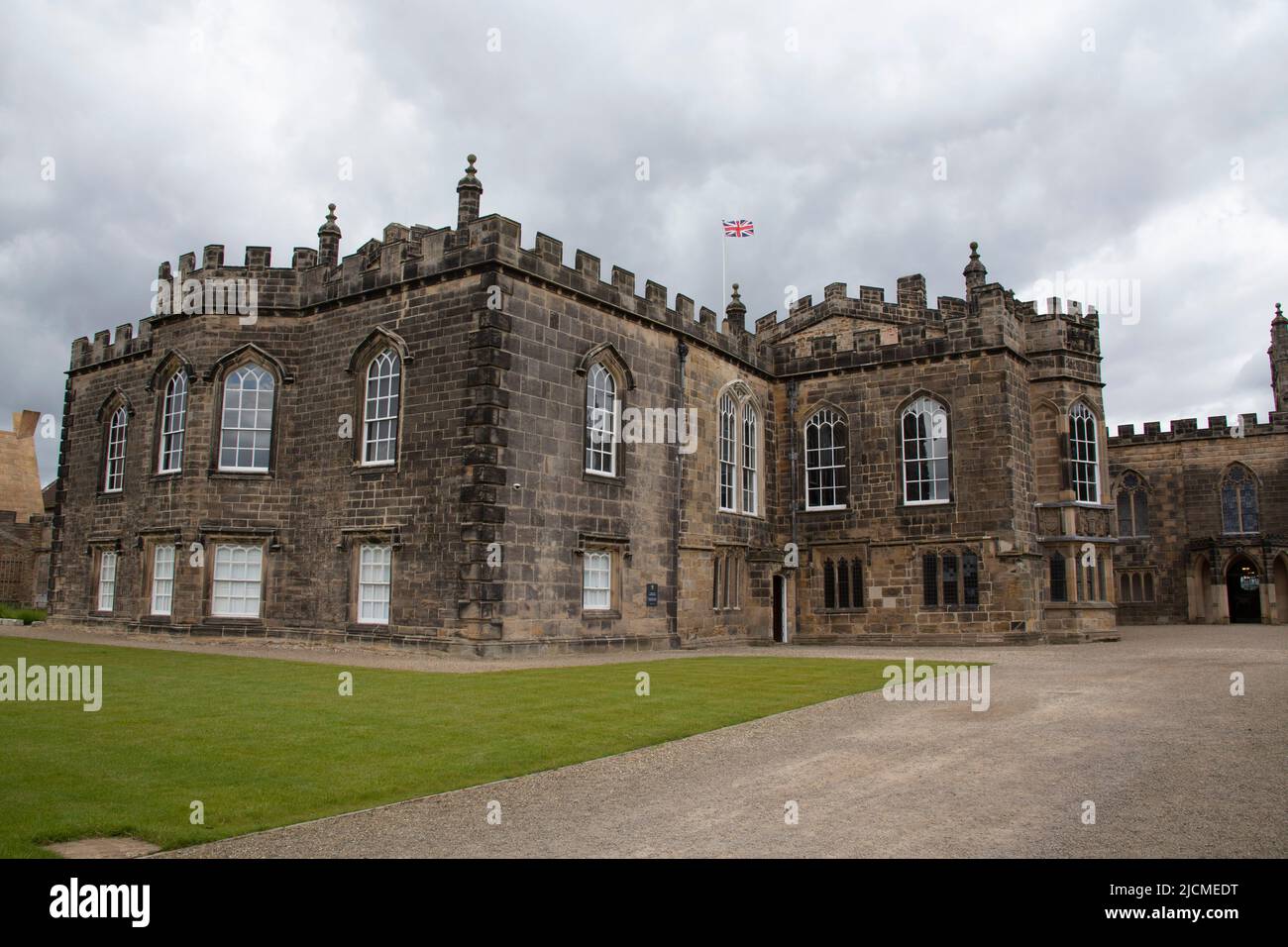 Auckland Castle,  Bishop Auckland in County Durham, England Stock Photo