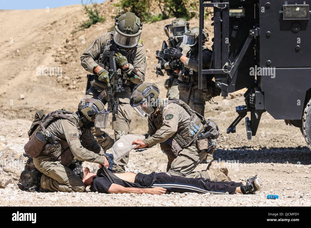 Gign Riots On the occasion of the Eurosatory exhibition, World Defense and Land ...