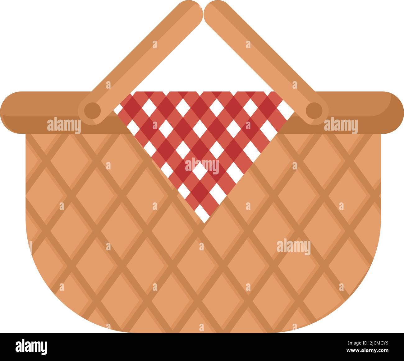 picnic basket design Stock Vector Image &amp; Art - Alamy