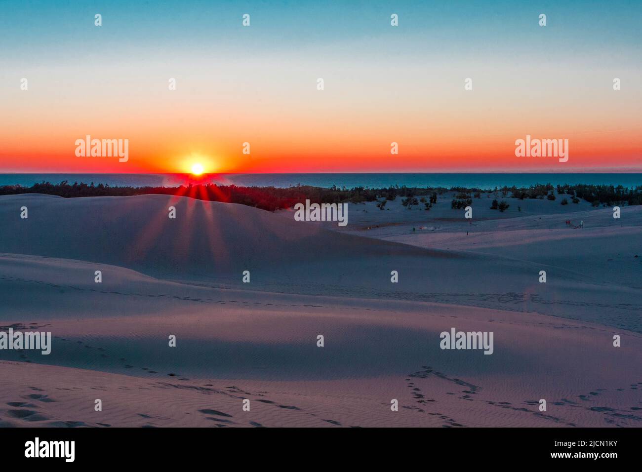 Silver lake sand dunes hi-res stock photography and images - Alamy