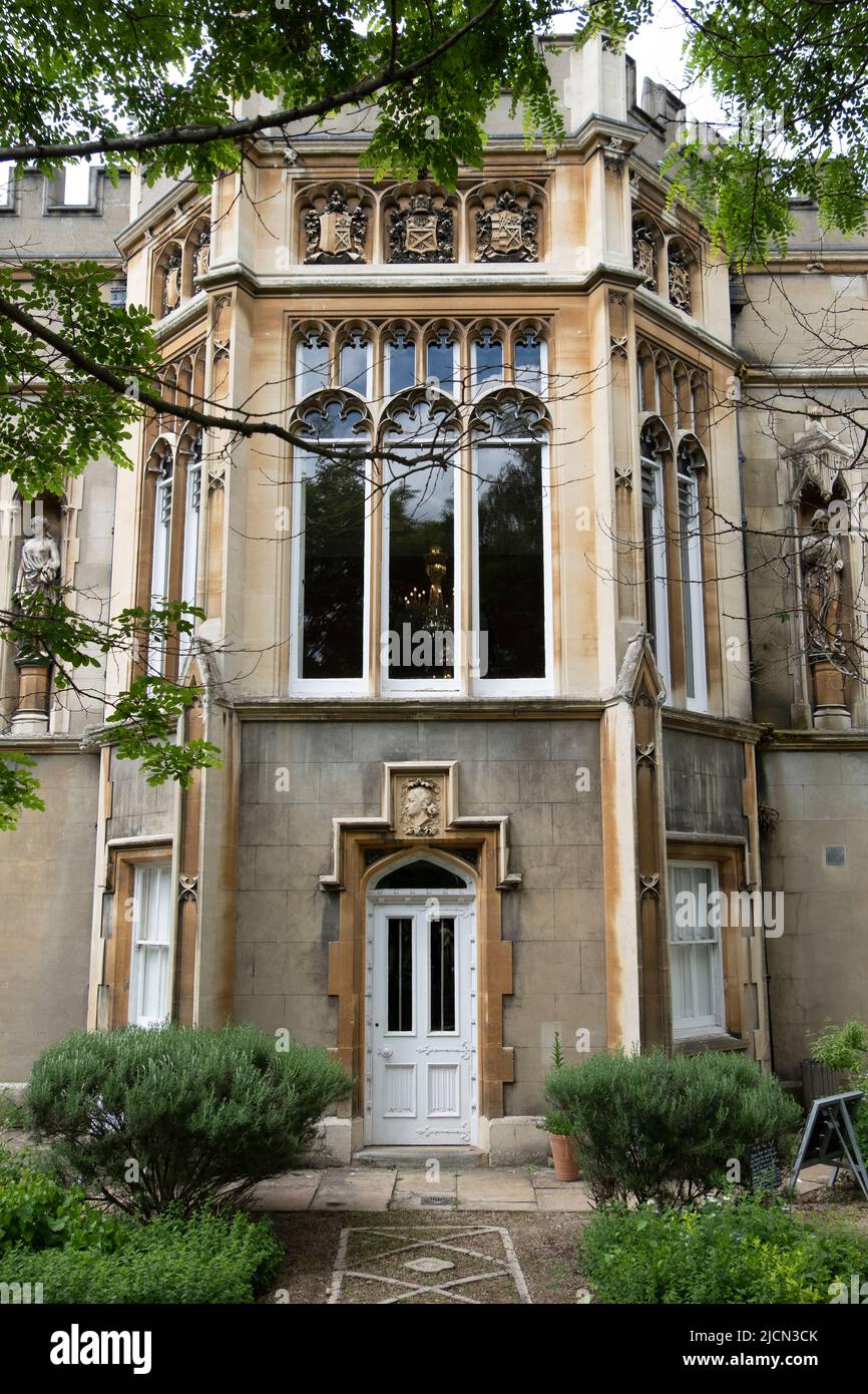 Amazing Strawberry hill Gothic style house,London,UK Stock Photo Alamy