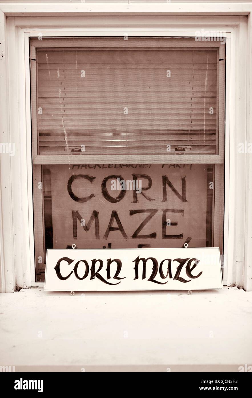 corn maze design arch