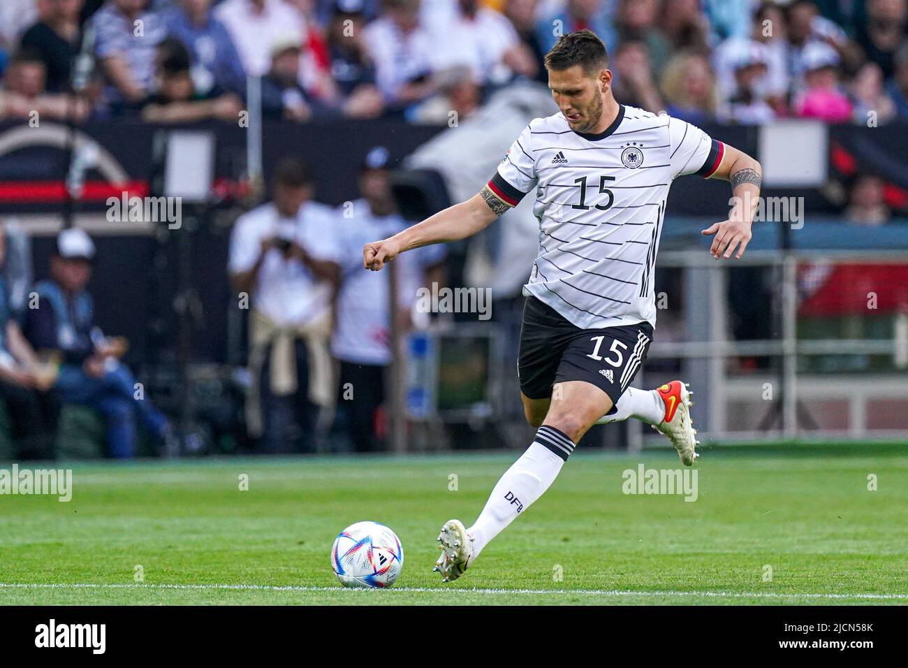 Sule Germany MöNCHENGLADBACH, GERMANY - JUNE 14: Niklas Sule of Germany during the ...