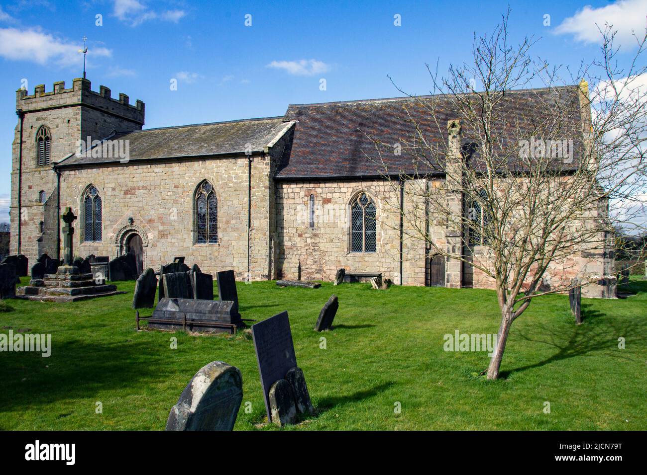 St John church Stowe-by-Chaterley Staffordshire Stock Photo