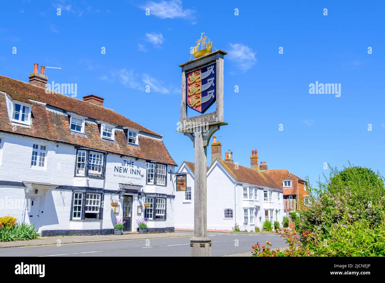 The New Inn, Winchelsea, East Sussex, UK Stock Photo