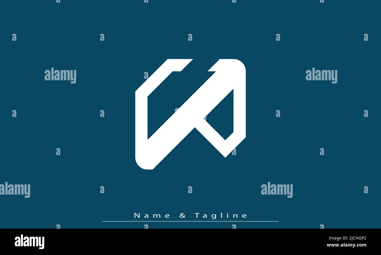 Alphabet letters Initials Monogram logo CP , PC Stock Vector