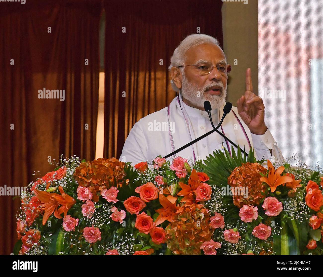 Mumbai, India. 14th June, 2022. Indian Prime Minister Narendra Modi