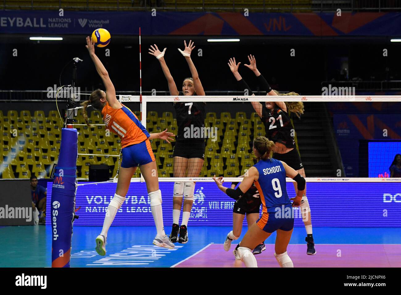 DF Brasilia 06/14/2022 NETHERLANDS X GERMANY WOMEN'S VOLLEY