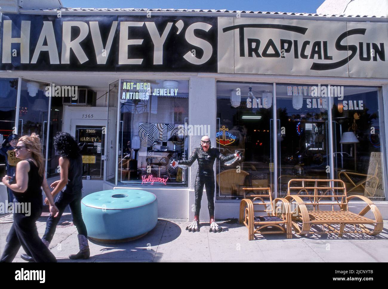 Harvey's antique and collectibles shop, Melrose Ave., Los Angeles, CA