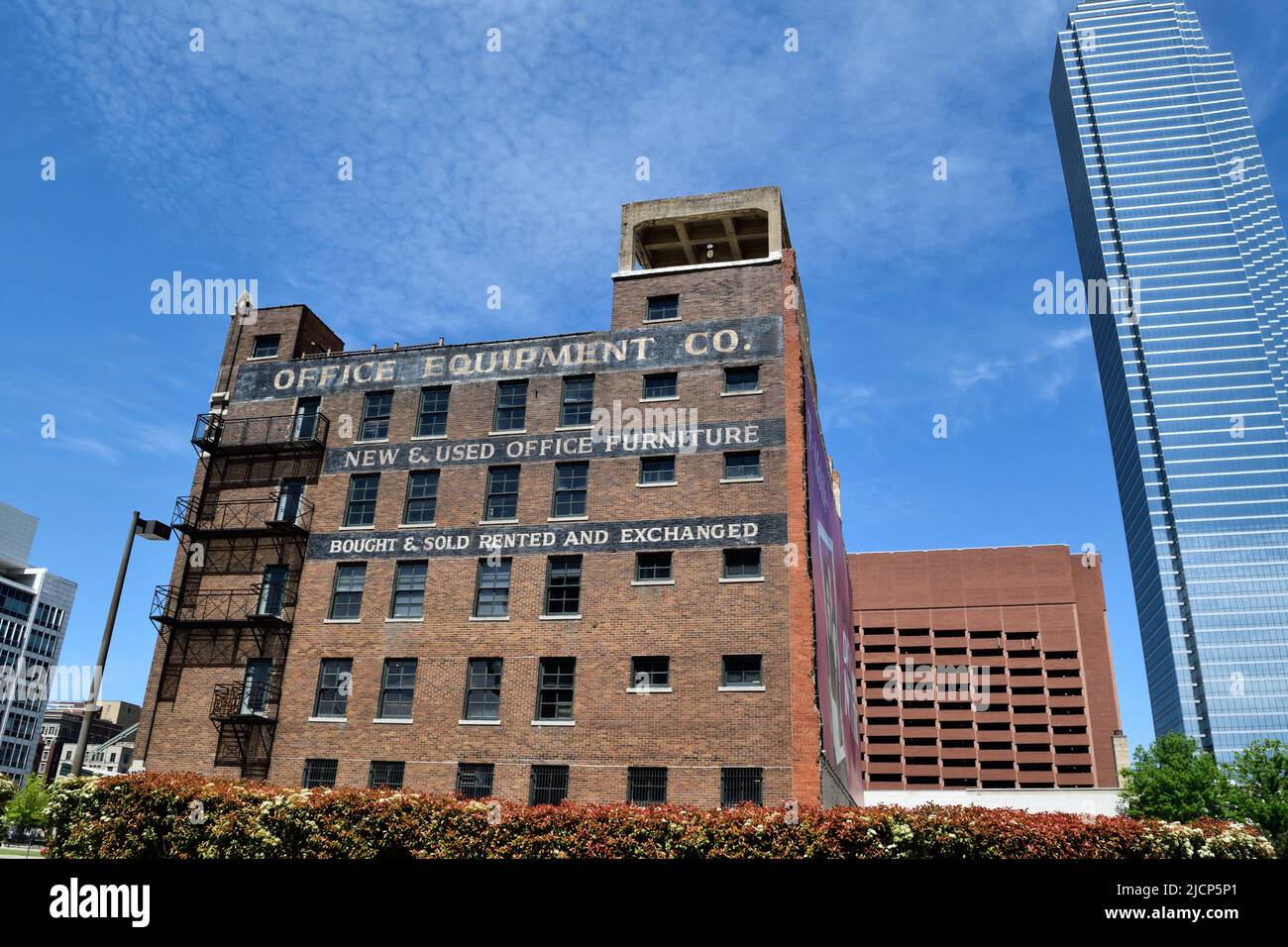 Buidling in downtown Dallas, Texas Stock Photo