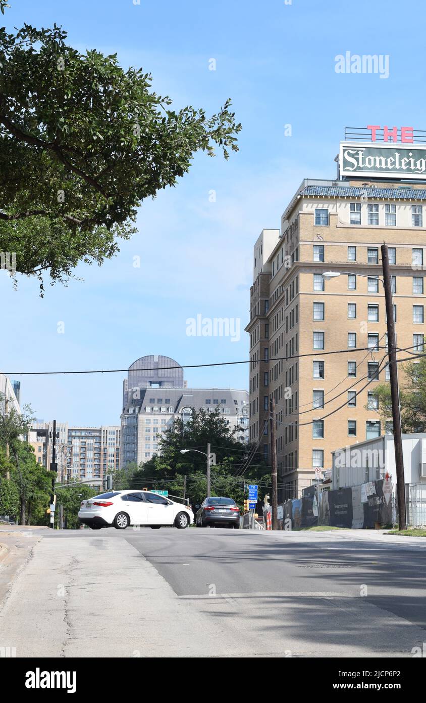 The Stoneleigh Hotel in the Uptown area of Dallas Texas Stock Photo Alamy