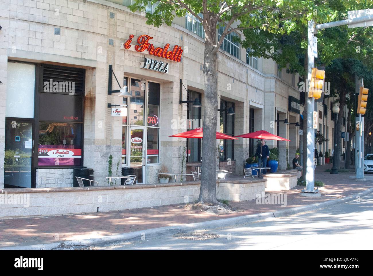 Dallas area pizza chain hires stock photography and images Alamy