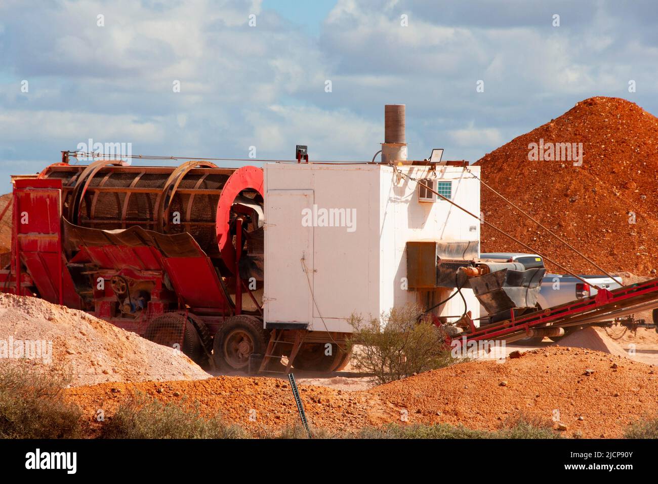 Opal Mining - Coober Pedy - Australia Stock Photo - Alamy