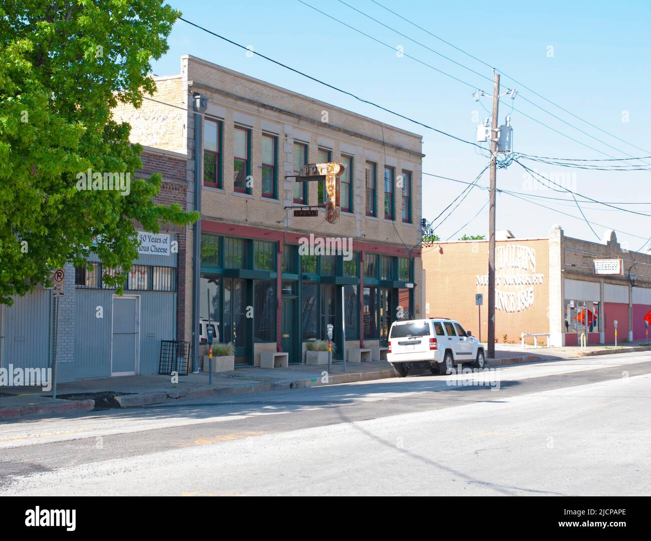 Deep Ellum Area of Dallas, Texas The historical Boyd Hotel in Deep