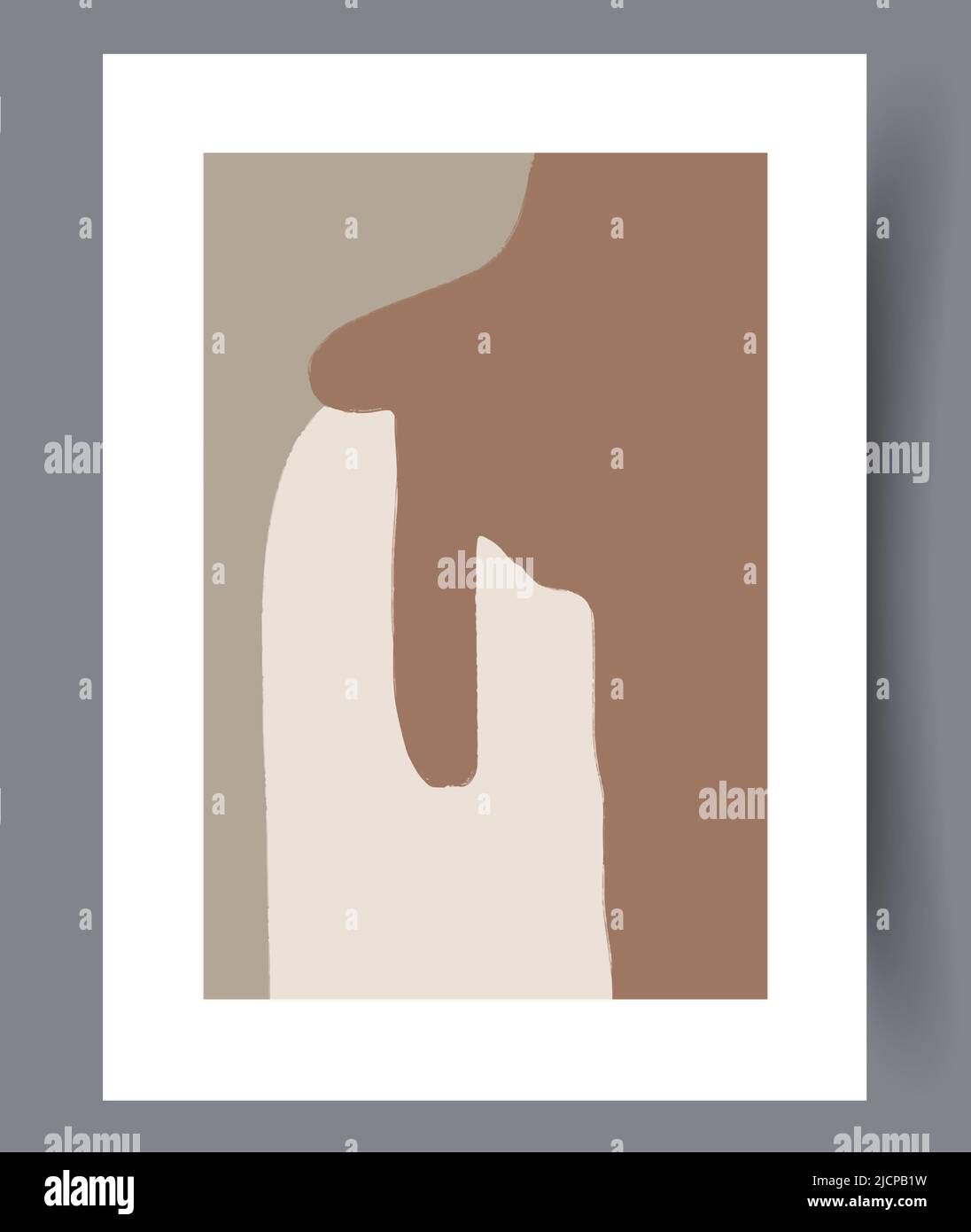 Printable modern minimalistic artworks Stock Vector