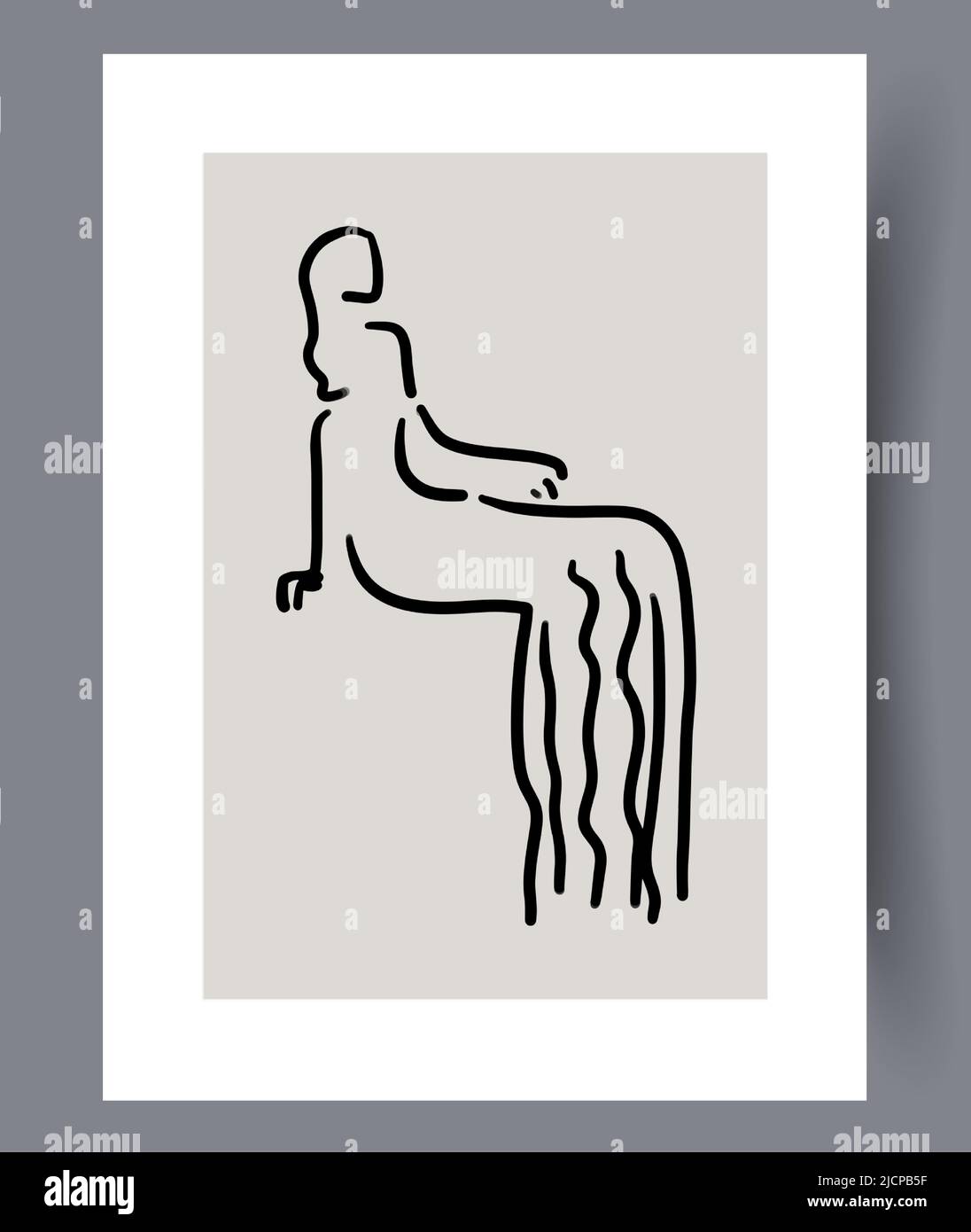 Art wall printable posters Stock Vector Image & Art Alamy