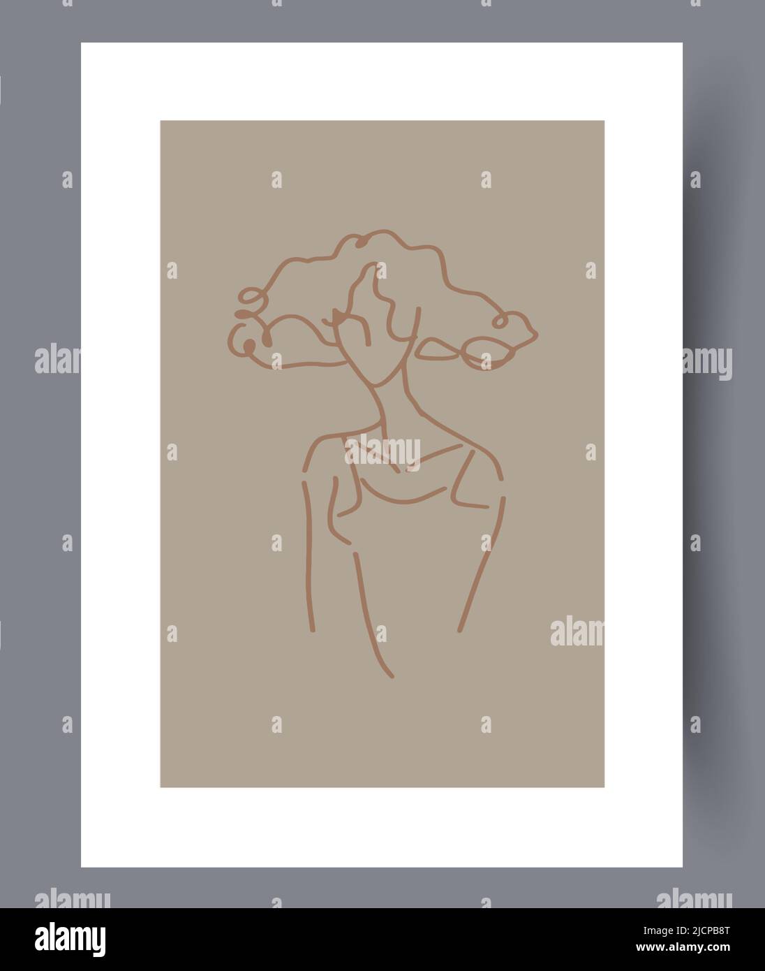 Printable modern minimalistic artworks Stock Vector Image &amp; Art - Alamy