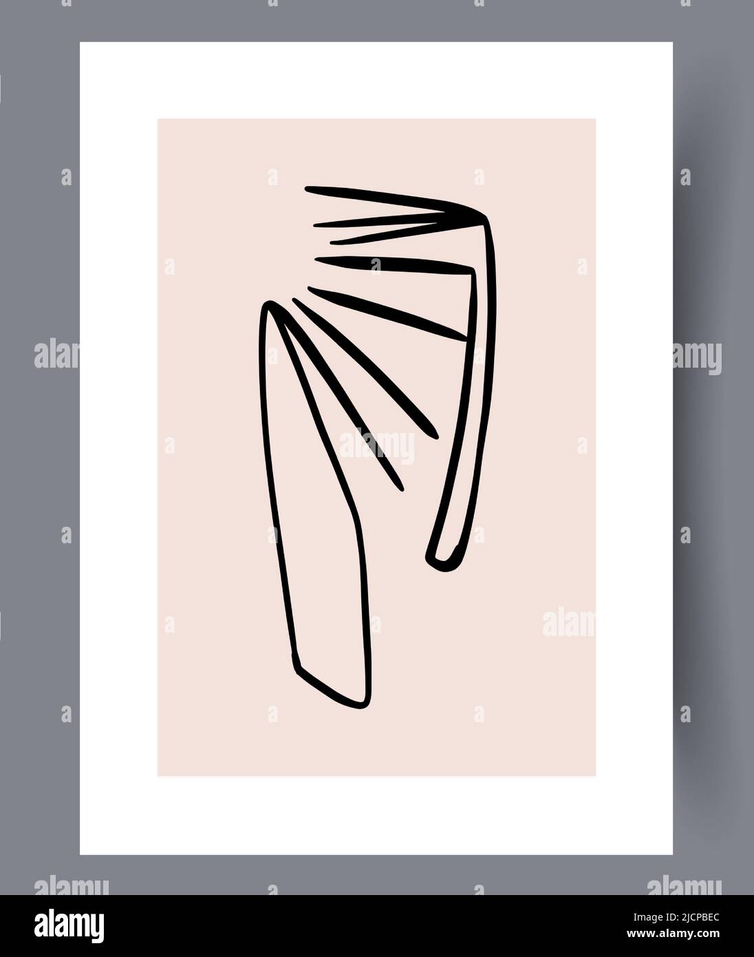 Art wall printable posters Stock Vector Image & Art Alamy