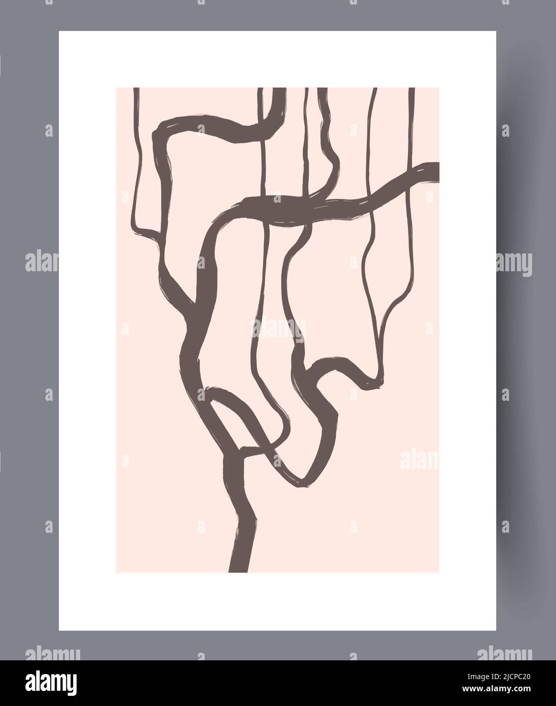 Minimalistic printable art wall posters Stock Vector Image & Art - Alamy