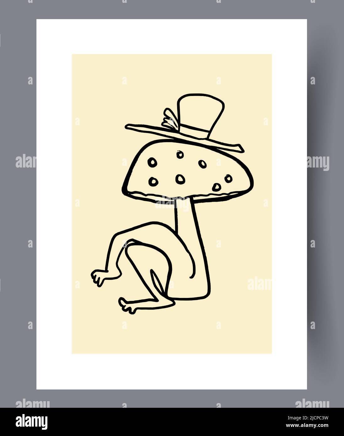 Printable modern minimalistic artworks  Stock Vector