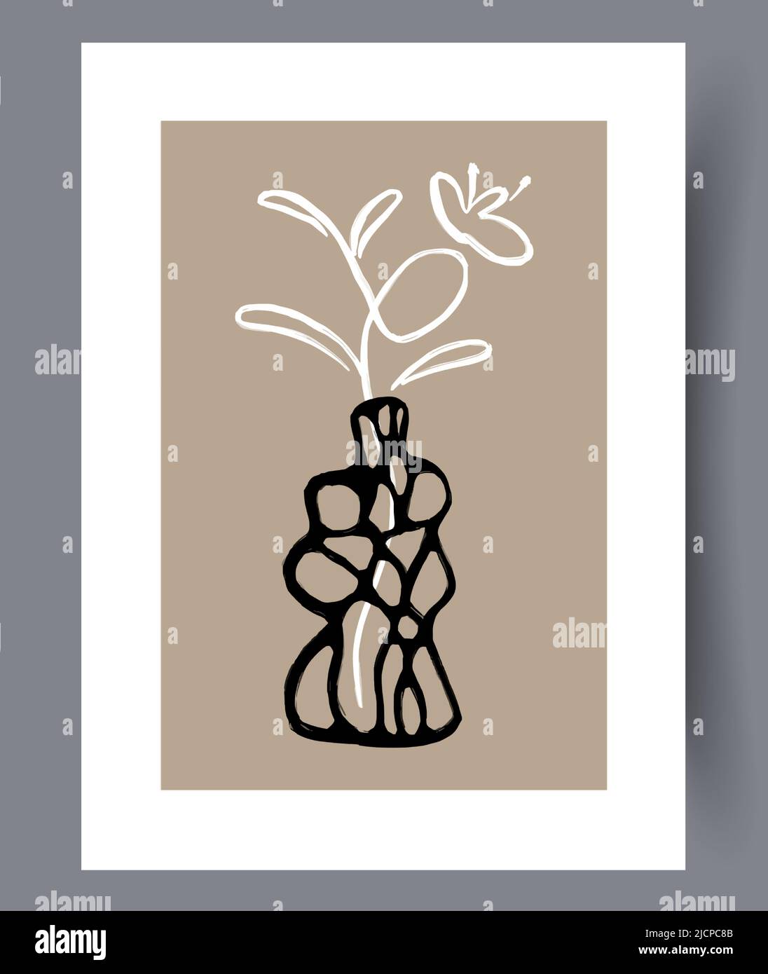 Minimalistic printable art wall posters Stock Vector Image & Art - Alamy