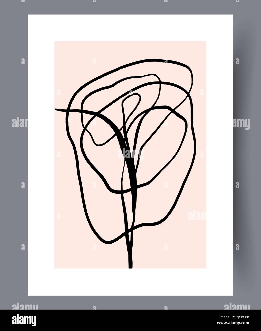 Minimalistic printable art wall posters Stock Vector Image & Art - Alamy